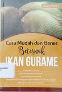 Image of Cara Mudah dan Benar Beternak Ikan Gurame