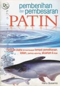 Image of Pembenihan Dan Pembesaran Patin