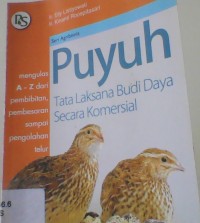 Image of PUYUH :Tata Laksana Budi Daya Secara Komersial